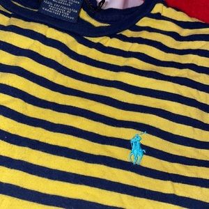 STRIPED POLO TEE